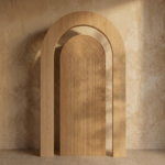 Middle Ripple Sides Plain Arch