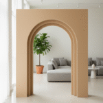 3D Square Step Arch