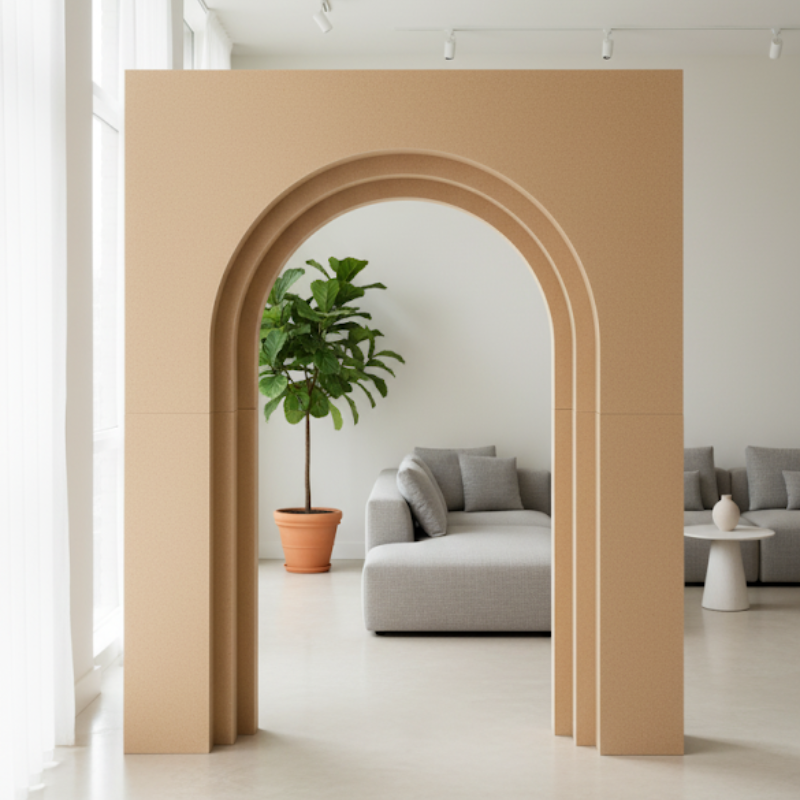3D Square Step Arch