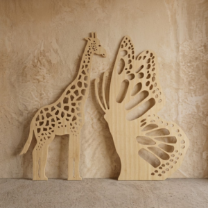 Giraffe + Butterfly