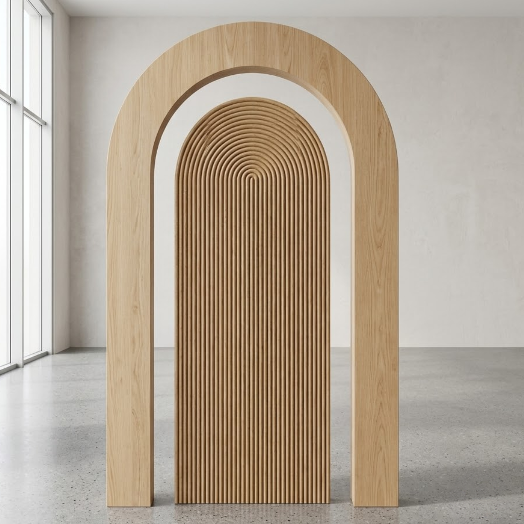 Middle Ripple Sides Plain Arch - Image 4