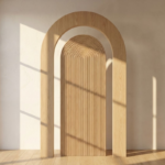 Middle Ripple Sides Plain Arch