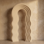 2.5D Wavy Layered Arch