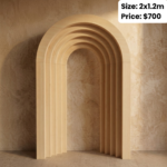 3d Rainbow Step Arch 2x1.2m