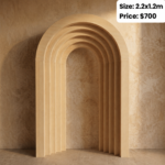 3d Rainbow Step Arch 2.2x1.2m