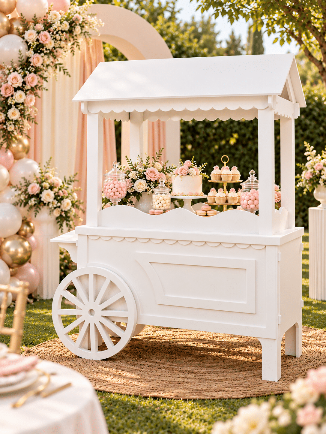 Modern Candy Cart