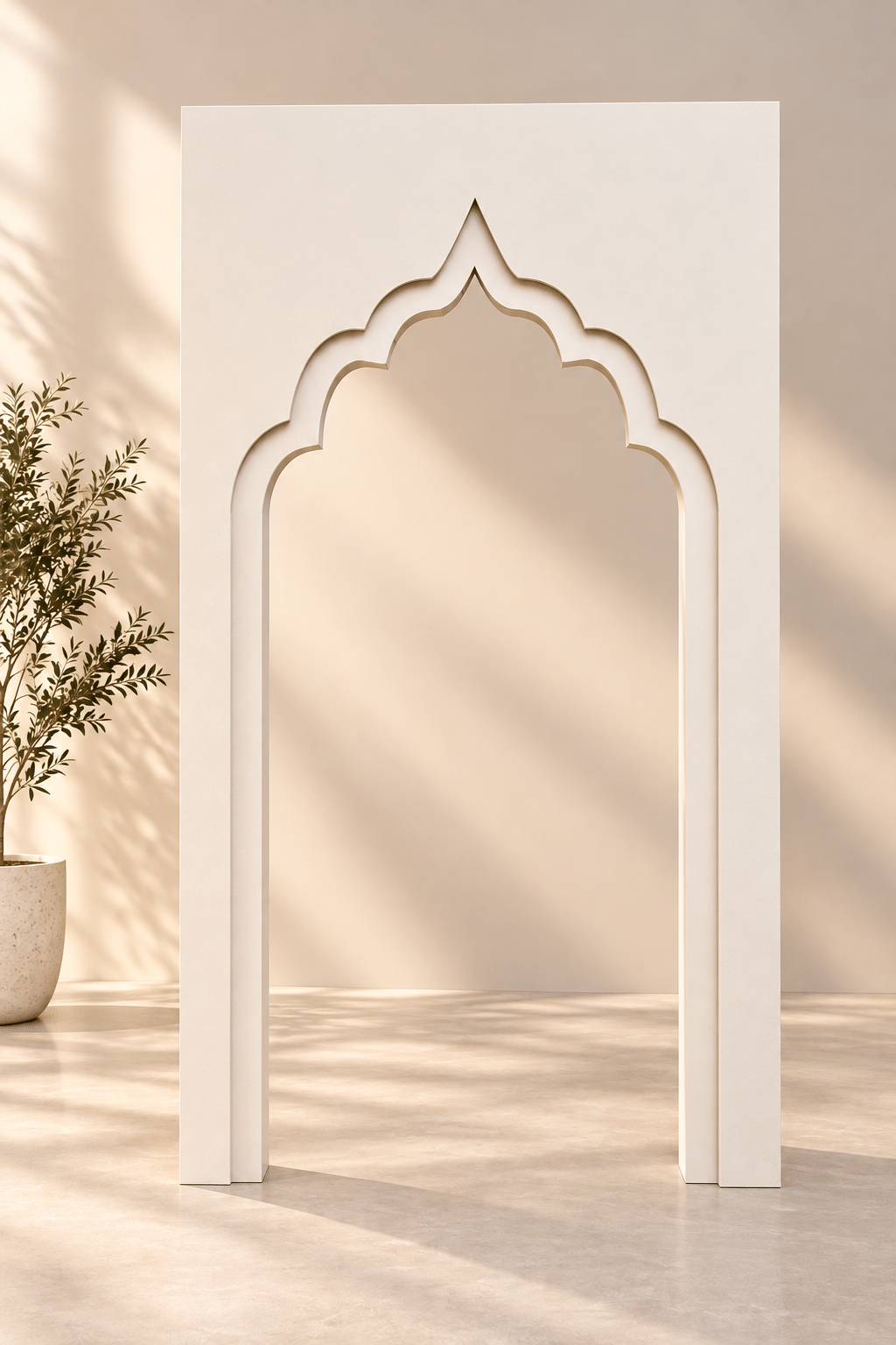 3D Islamic Mehrab Arch Backdrop - Image 4