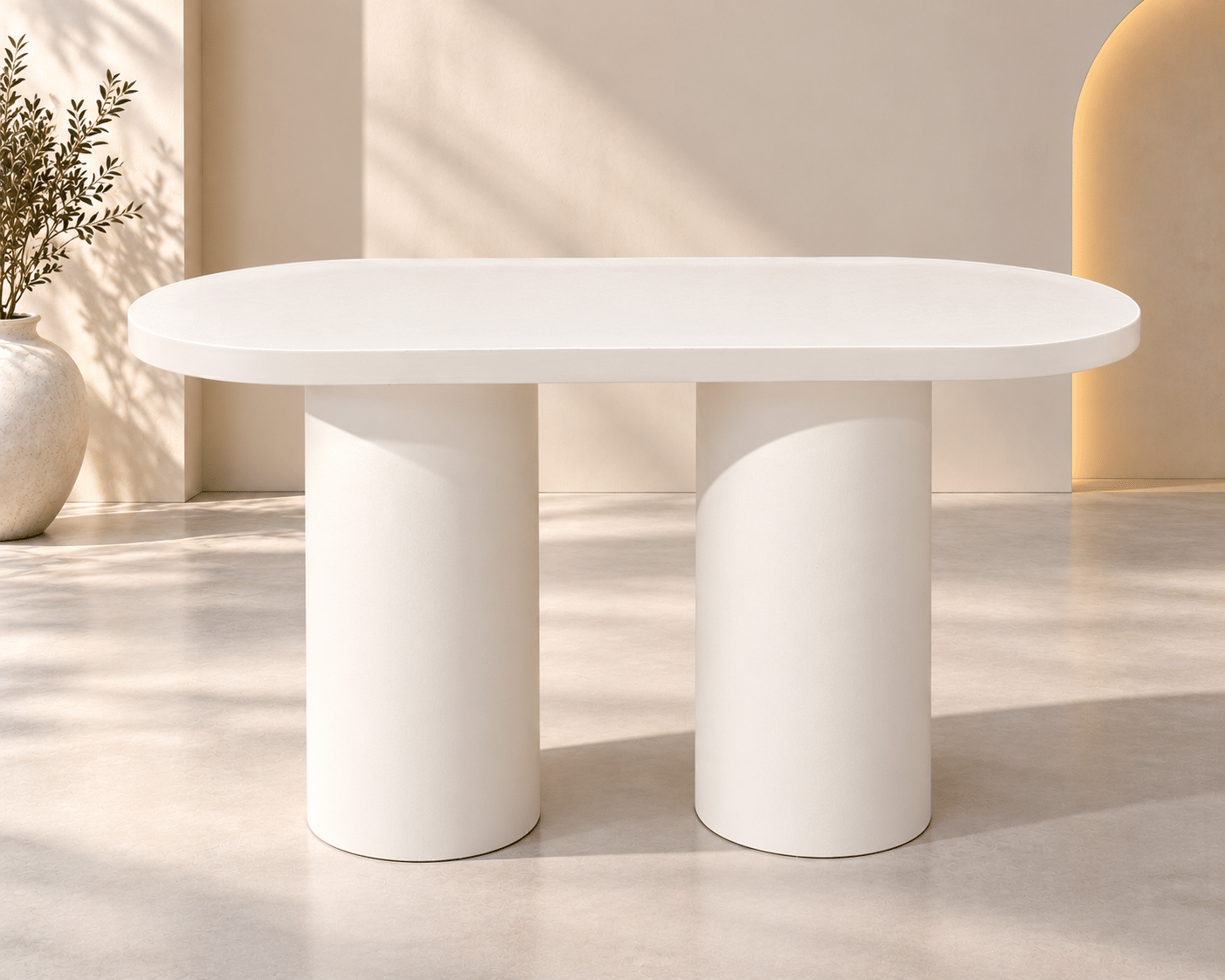 Oval Pedestal Table - Image 3
