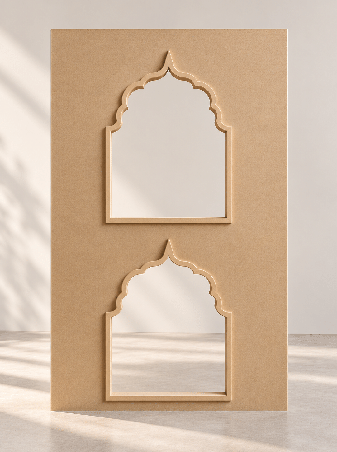 Double Moorish Arch Cutout Panel - Image 2