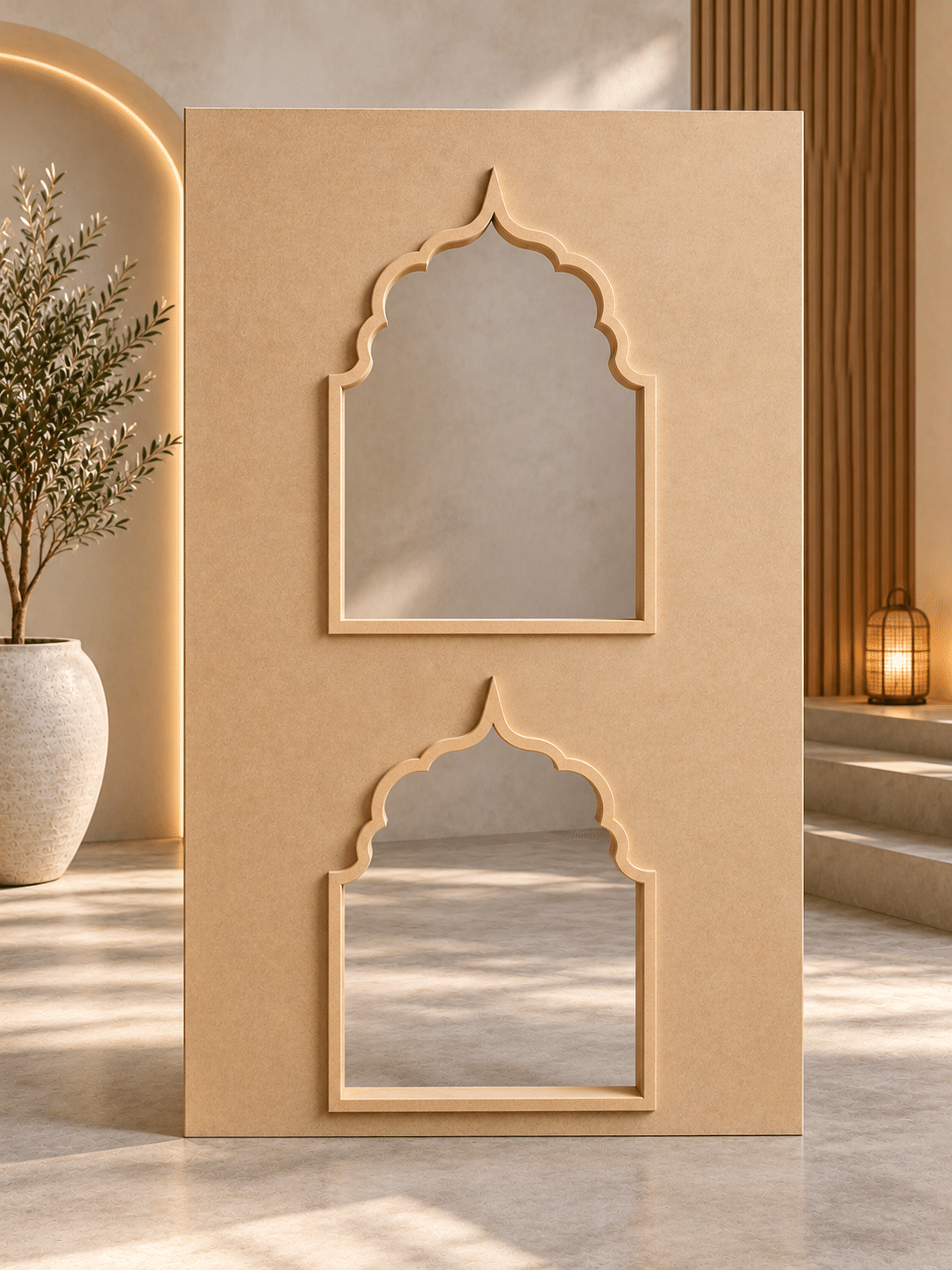 Double Moorish Arch Cutout Panel - Image 4
