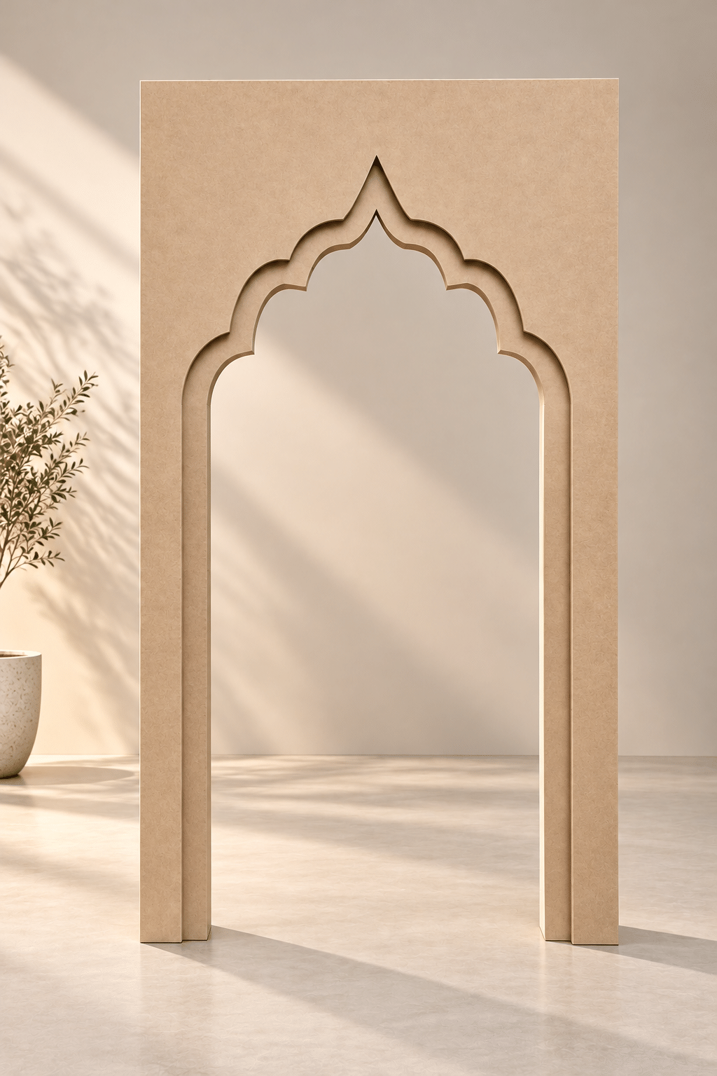 3D Islamic Mehrab Arch Backdrop - Image 3